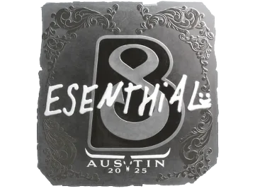 Sticker | esenthial (Foil) | Austin 2025