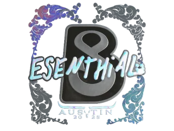 Sticker | esenthial (Holo) | Austin 2025
