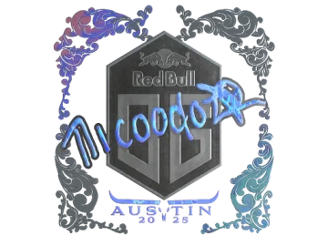 Sticker | nicoodoz (Holo) | Austin 2025