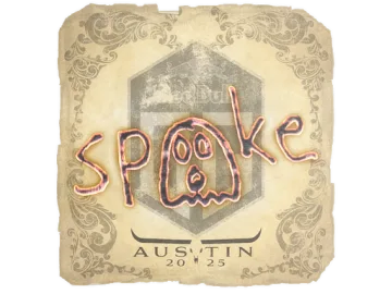 Sticker | spooke | Austin 2025