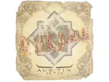 Sticker | riskyb0b | Austin 2025