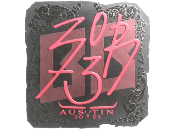 Sticker | zorte (Foil) | Austin 2025
