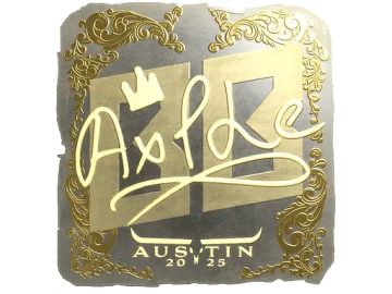 Sticker | Ax1Le (Gold) | Austin 2025