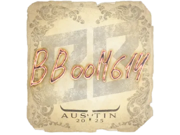 Sticker | Boombl4 | Austin 2025