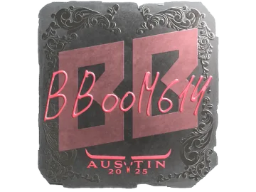 Sticker | Boombl4 (Foil) | Austin 2025