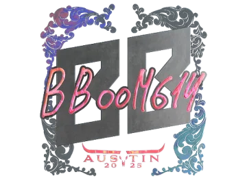 Sticker | Boombl4 (Holo) | Austin 2025