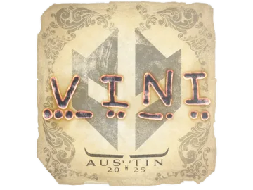 Sticker | VINI | Austin 2025