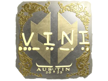 Sticker | VINI (Gold) | Austin 2025