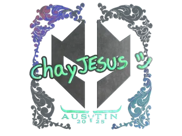 Sticker | chayJESUS (Holo) | Austin 2025