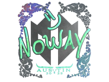 Sticker | noway (Holo) | Austin 2025