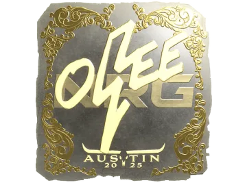 Sticker | oSee (Gold) | Austin 2025