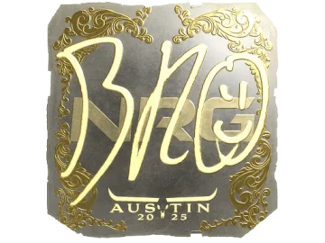 Sticker | br0 (Gold) | Austin 2025