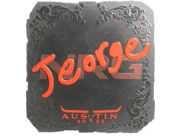 Sticker | jeorge (Foil) | Austin 2025