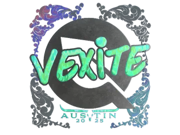 Sticker | vexite (Holo) | Austin 2025