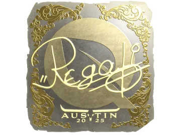 Sticker | regali (Gold) | Austin 2025