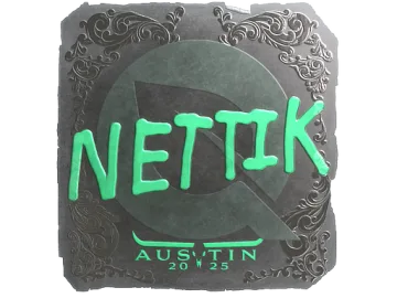 Sticker | nettik (Foil) | Austin 2025