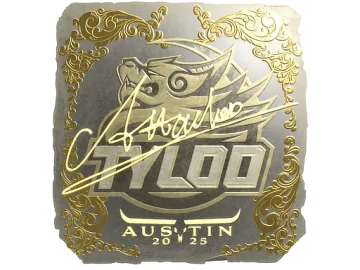 Sticker | Attacker (Gold) | Austin 2025