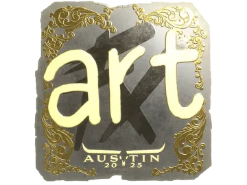 Sticker | arT (Gold) | Austin 2025