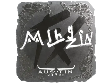 Sticker | mlhzin (Foil) | Austin 2025