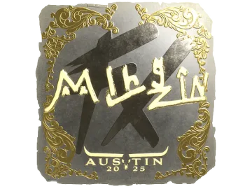 Sticker | mlhzin (Gold) | Austin 2025