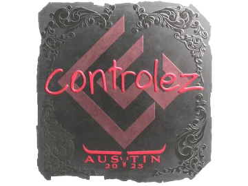 Sticker | controlez (Foil) | Austin 2025