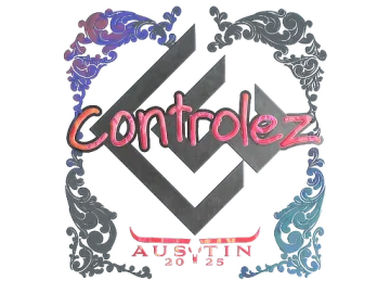 Sticker | controlez (Holo) | Austin 2025