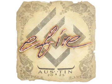 Sticker | efire | Austin 2025