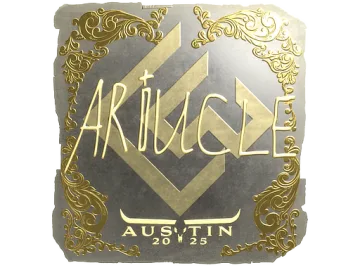 Sticker | Ariucle (Gold) | Austin 2025