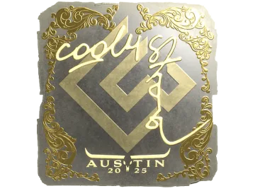 Sticker | cool4st (Gold) | Austin 2025