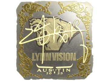 Sticker | z4KR (Gold) | Austin 2025
