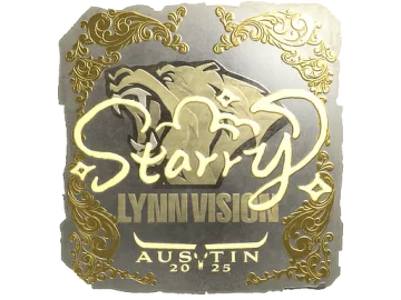 Sticker | Starry (Gold) | Austin 2025