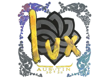 Sticker | lux (Holo) | Austin 2025