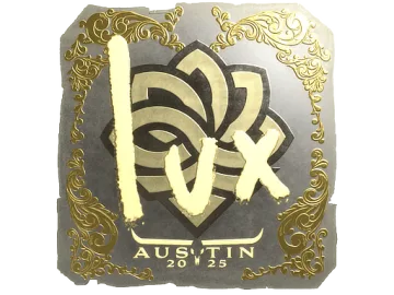 Sticker | lux (Gold) | Austin 2025