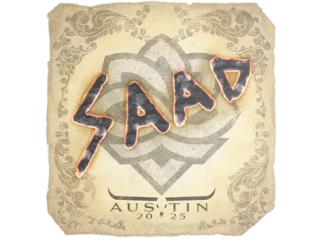 Sticker | saadzin | Austin 2025