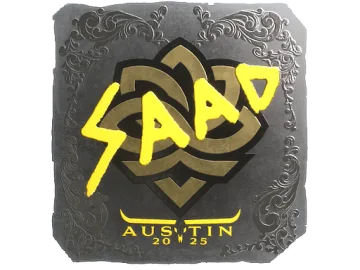 Sticker | saadzin (Foil) | Austin 2025