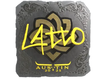Sticker | latto (Foil) | Austin 2025