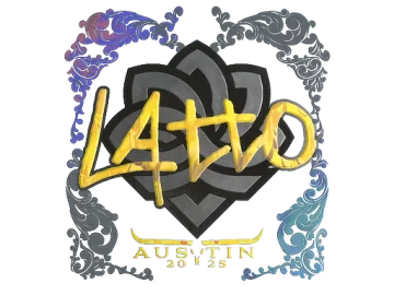 Sticker | latto (Holo) | Austin 2025