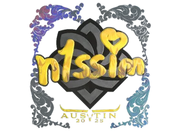 Sticker | n1ssim (Holo) | Austin 2025