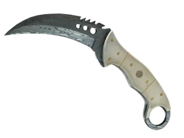 ★ StatTrak™ Talon Knife | Damascus Steel (Battle-Scarred)