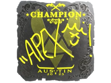 Sticker | apEX (Foil, Champion) | Austin 2025