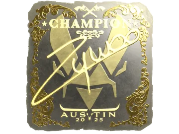 Sticker | ZywOo (Gold, Champion) | Austin 2025