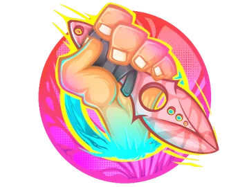 Sticker | Skelly Stabby