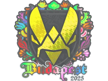Sticker | Vitality (Holo) | Budapest 2025