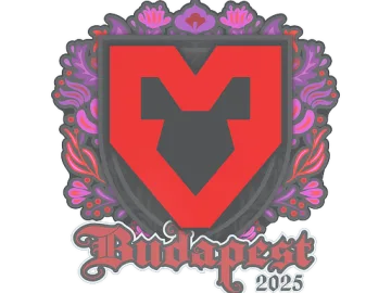 Sticker | MOUZ | Budapest 2025