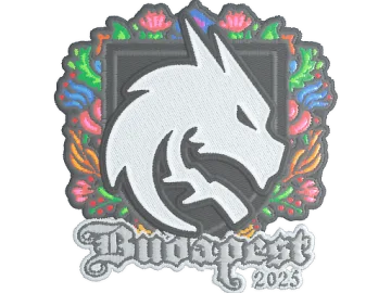 Sticker | Team Spirit (Embroidered) | Budapest 2025