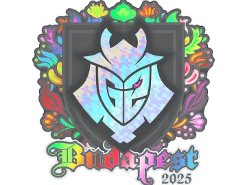 Sticker | G2 esports (Holo) | Budapest 2025