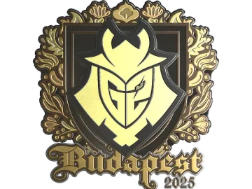 Sticker | G2 esports (Gold) | Budapest 2025