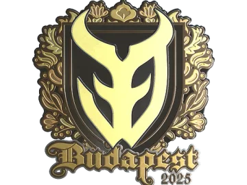 Sticker | 3DMAX (Gold) | Budapest 2025