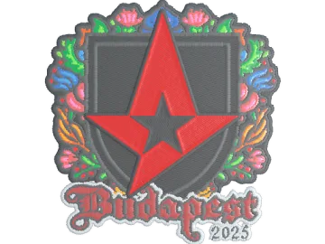 Sticker | Astralis (Embroidered) | Budapest 2025