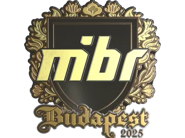 Sticker | MIBR (Gold) | Budapest 2025